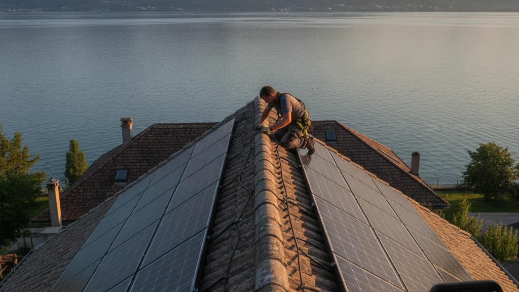 Panneaux solaires à Neuchâtel, Suisse romande